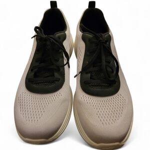 Skechers Men's Beige and Light Gray Sneakers